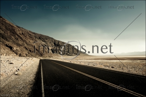 Road in Death Valley